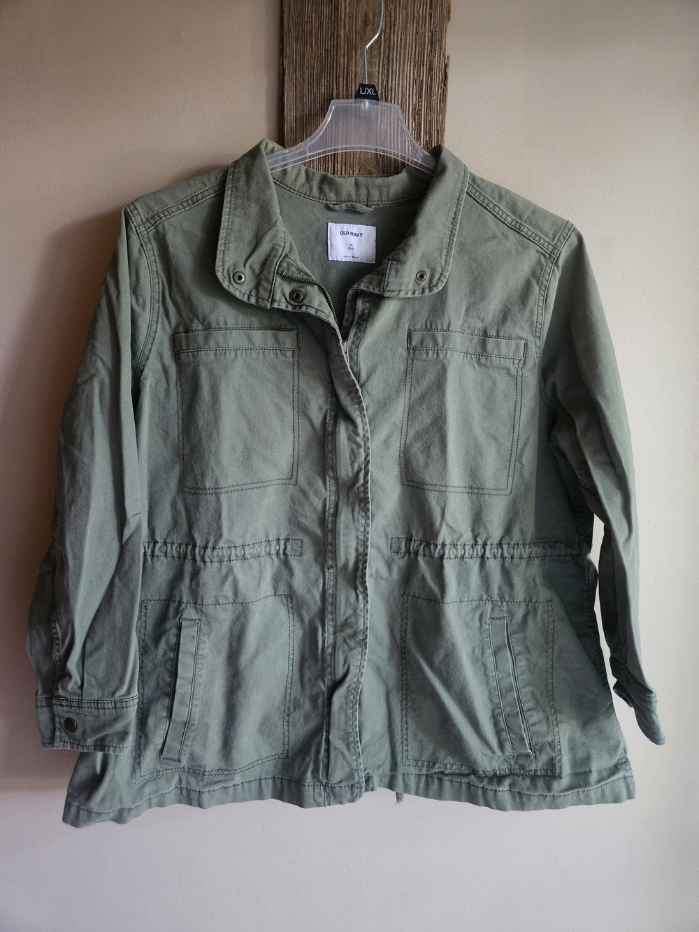 Old Navy Women's Olive Green Utility Jacket